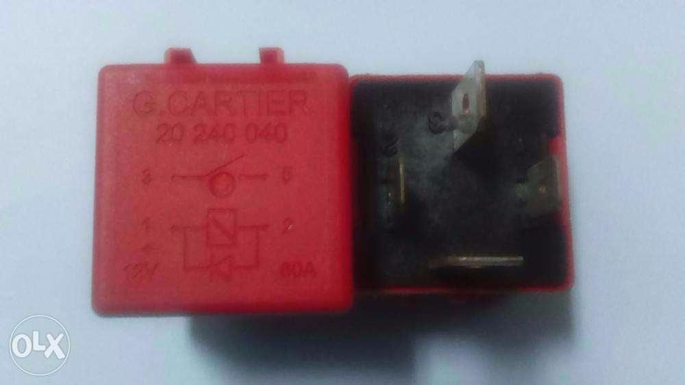 G. Cartier Relay 12V 60A + G. Cartier Relay 12V 60A (03540) Red64551262440706120