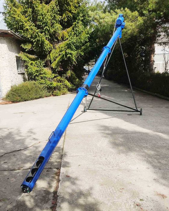 Шнековий завантажувач,погрузчик зерна,протруювач,підборщик.Ø159