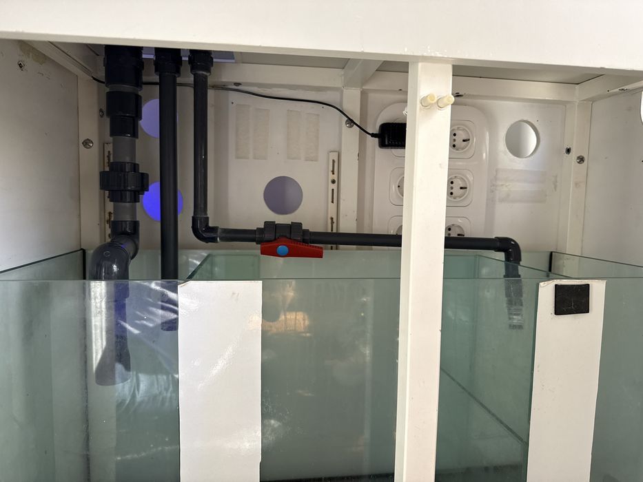 Aquario 80x45x45 com sump e acessorios