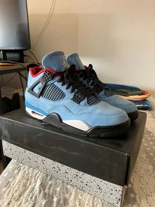 Jordan 4 Retro Travis Scott Cactus Jack R.40.5