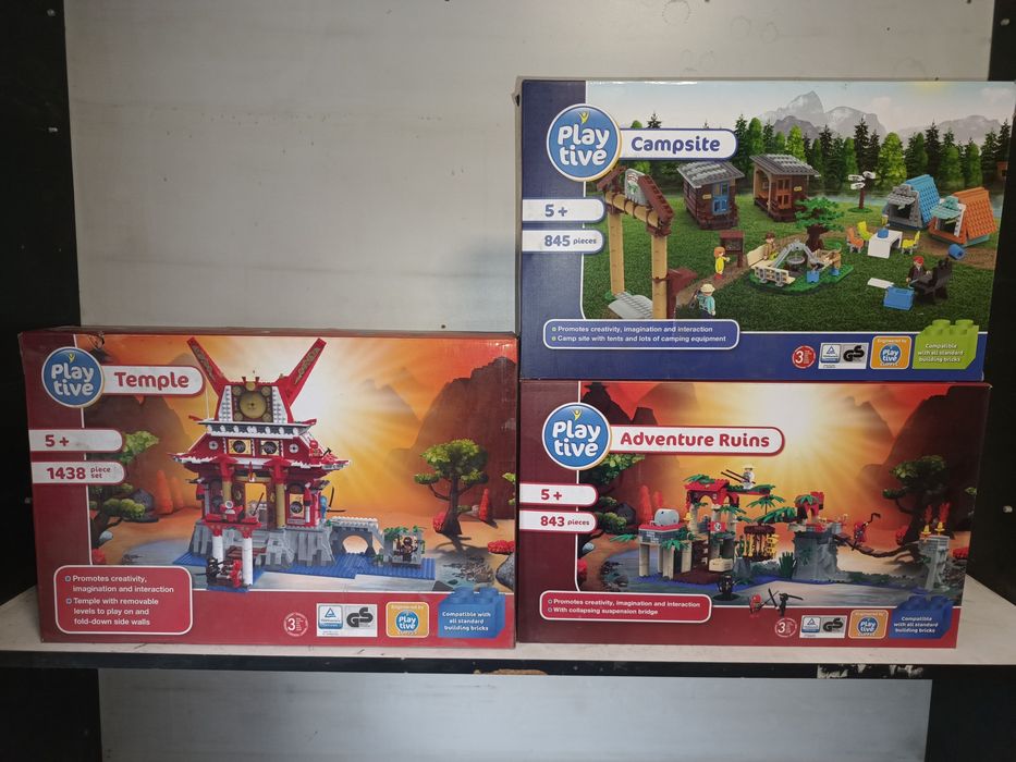Klocki  z Lidla odpowiednik Lego.  Zestaw.