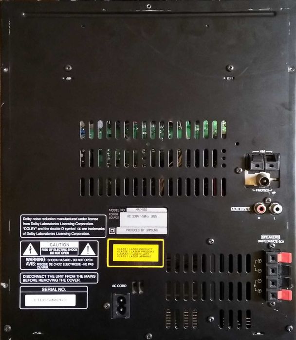 Раритетный музыкальный центр Tamashi