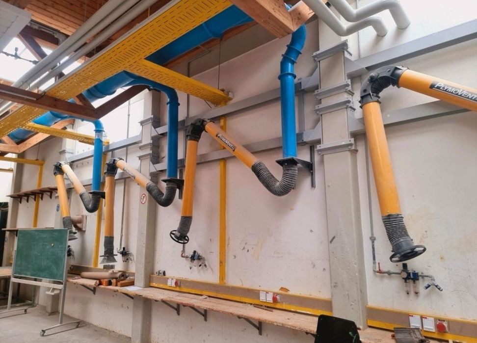 Odciag spawalniczy Plymovent 4metry