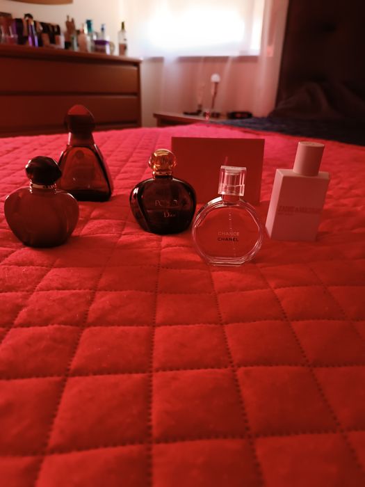 Frascos perfume vazios