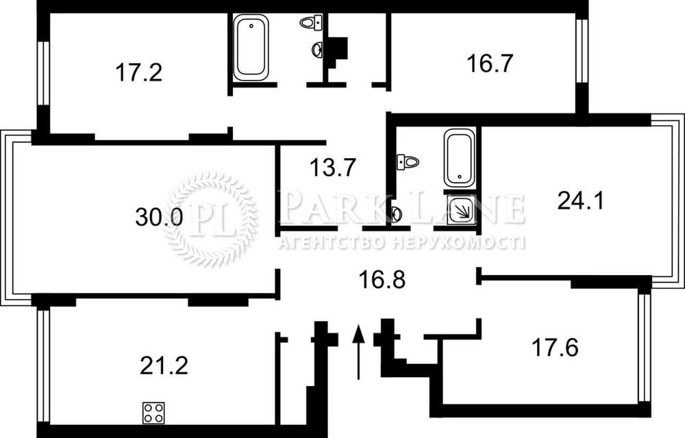 Продаж 180м2 ЖК River Stone Осокорки Дніпровська набержна Ремонт !