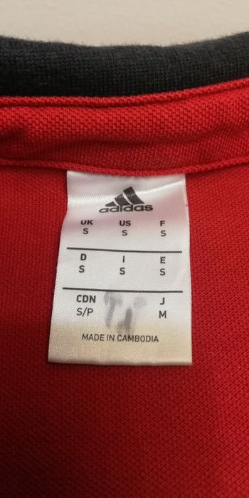 Polo do Benfica vermelho adidas