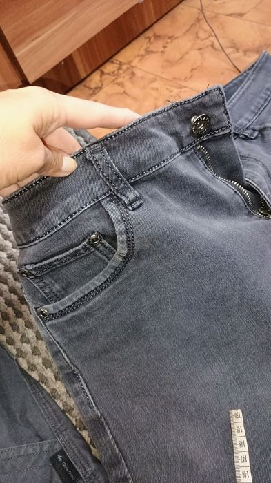 Paka spodni L męskich zestaw jeans i eleganckie mix cena całość