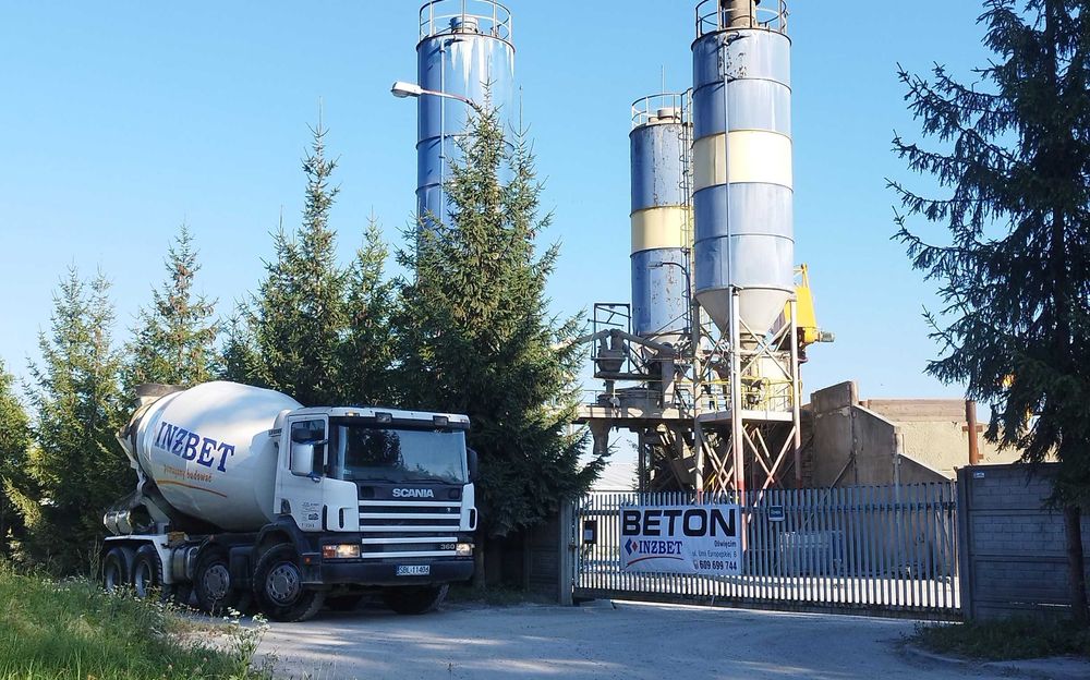 Betoniarnia INŻBET. Beton | Prefabrykaty Betonowe | Transport i Pompowanie Betonu | Transport Wywrotką |Transport HDS | Usługi Koparko-Ładowarką