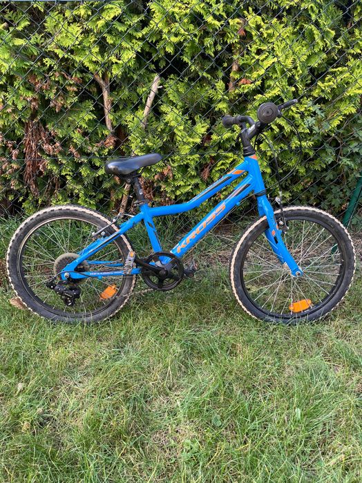 Rower 20 kross hexagon niebieski