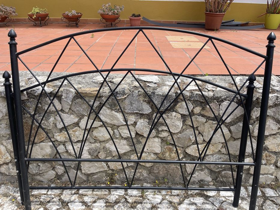 Cama de ferro ikea, 1,60x2,00