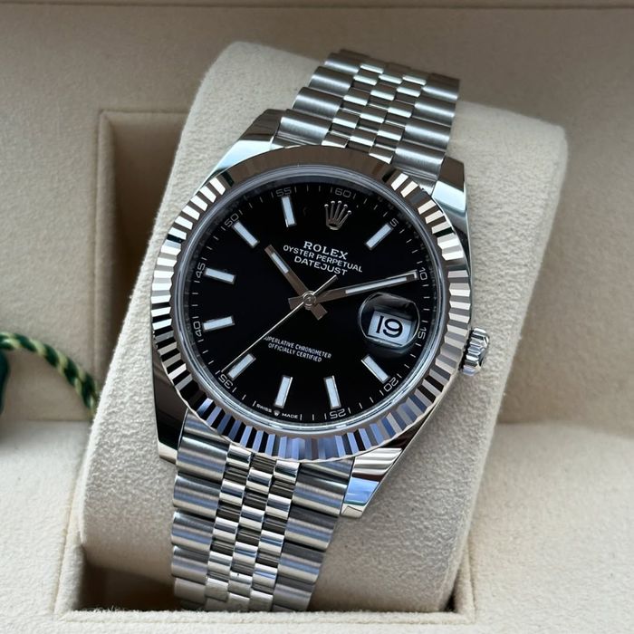 Чоловічий Наручний Годинник Rolex DateJust 41 / Механические Мужские Часы Ролекс Дейт Джаст