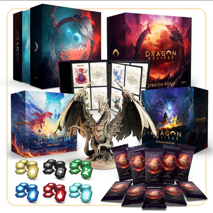 Dragon Eclipse PL Special Edition Sundrop + 6 Mystlings + Shadow Realm