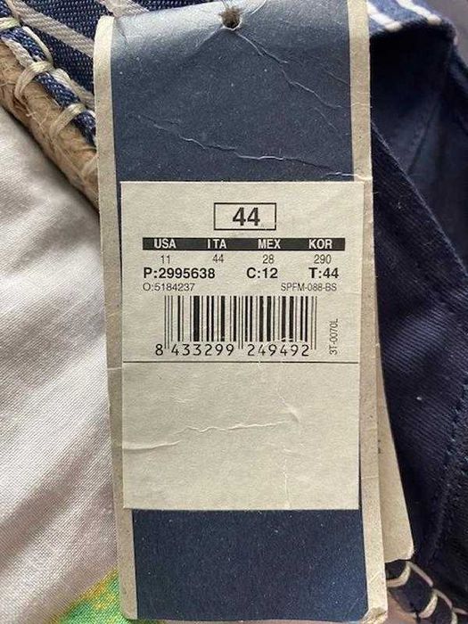 Новые мужские эспадрильи, стелька - 28см. Springfield оригинал