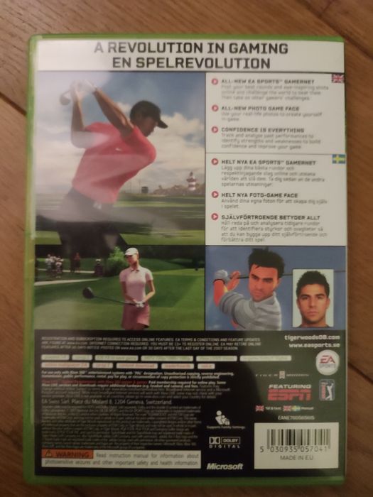 Tiger woods PGA tour 08 xbox 360