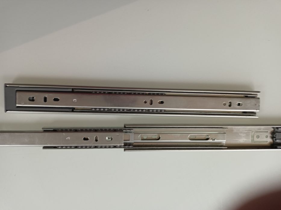 2 szt. Prowadnica, szyna, do szyflady 40 cm