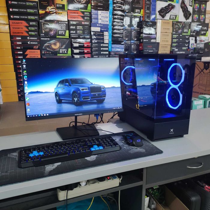 Компютер Новий Ryzen 5 5500, 16GB DDR4, MSI GTX 1070 Ti 8GB, SSD 480GB