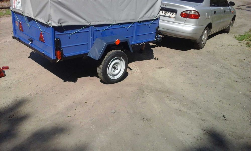 АВТО прицеп  причіп від завода виробника  2000/1300/450