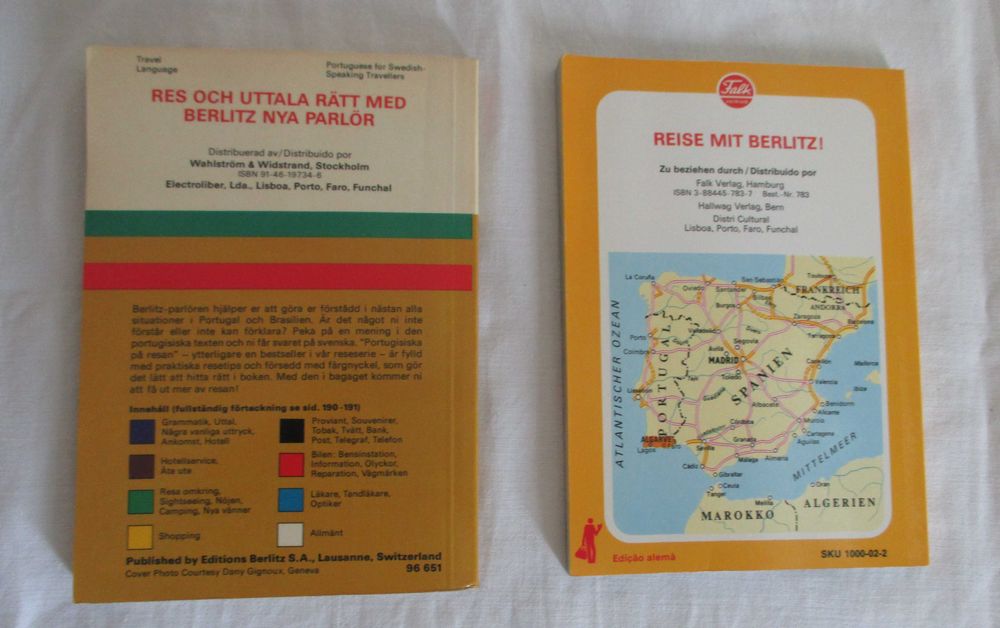 Livros Berlitz - Guias de Conversação para Viajantes