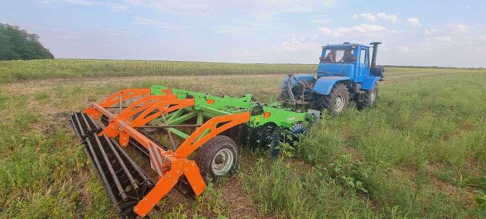 Лущільник дисковий ШАРК 4 тандемний коток діск білота АРК ГРУП