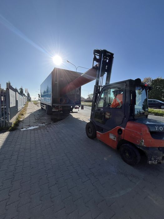 Usługi transportowe, Przewoźnik (18 ep, 8 ton) winda, transport,F-vat