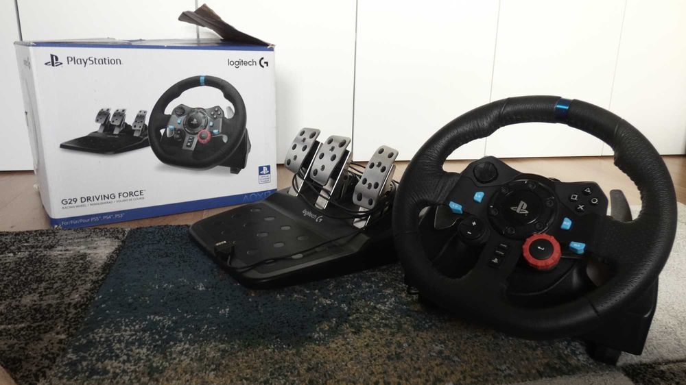 Logitech G29 + Pedais