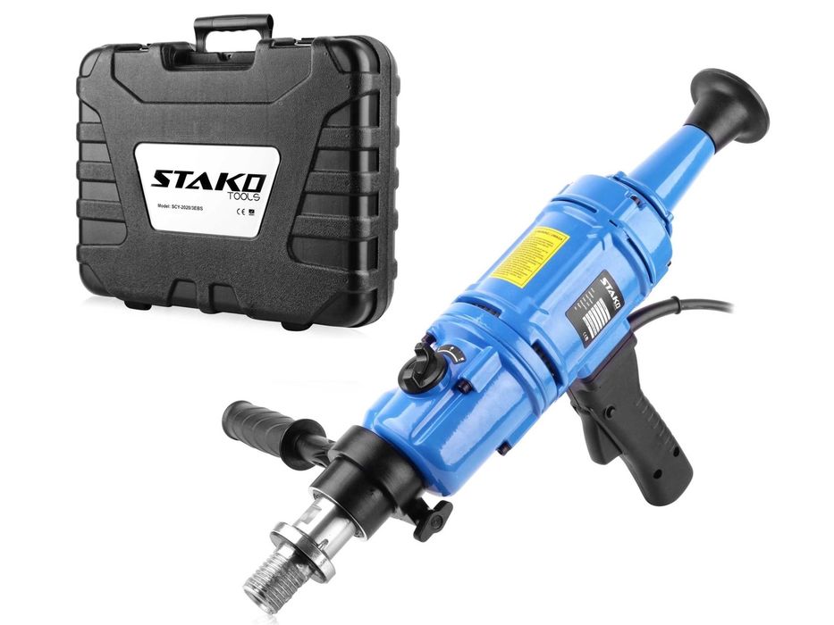 WIERTNICA otwornica RĘCZNA DO BETONU 3 biegi fi 202mm 2730obr/m STAKO