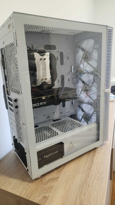 PC Gaming White i7 32Gb Nvme RTX 3060 RGBs
