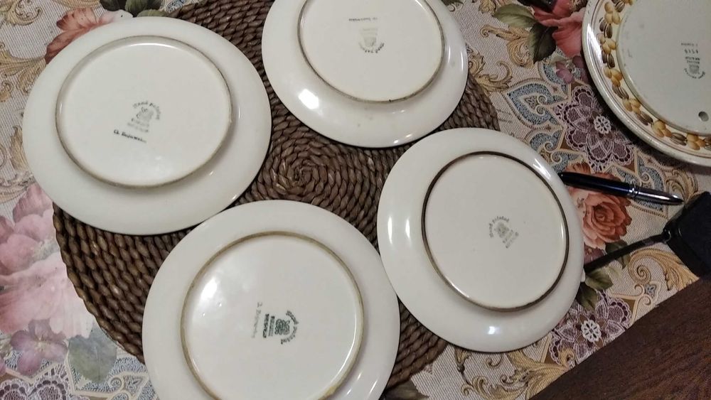 Talerze ozdobne fajans Włocławek koło