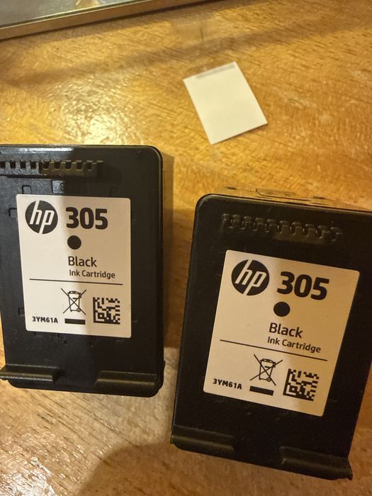 Tinteiros 305 HP novos comprados por engano