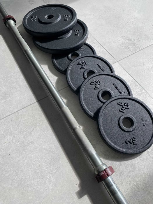 Talerz - 5 kg  28 mm  do gryfu siłowego Decathlon Corength 28 mm