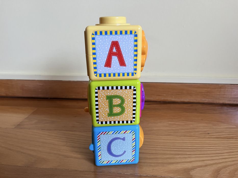 Conjunto de blocos para empilhar