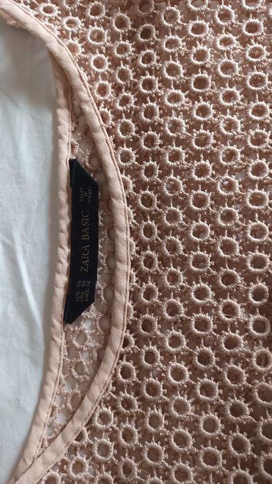 Blusa da Zara com renda