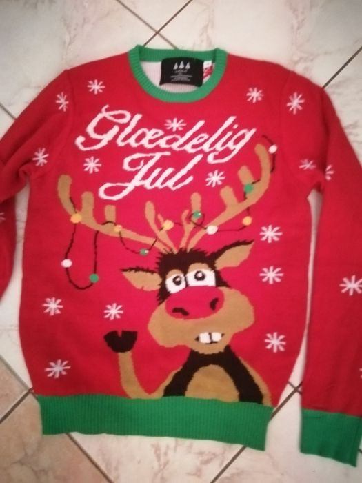 Sweter świąteczny. M. Jak nowy