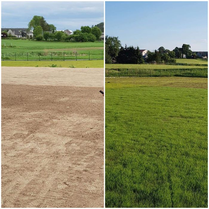 Trawniki minitraktor glebogryzarka, zakładanie, pielegnacja