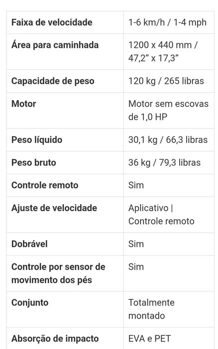 Passadeira Rolante da WalkingPad® R3 Dobrável 
 
Dobrável
 
R3
 
Dobrável