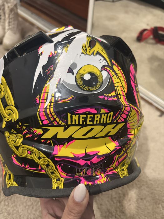 Capacete de Motocross em Excelente Estado