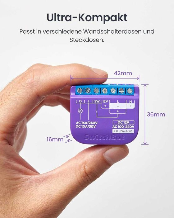 SwitchBot Relay Switch – inteligentny przekaźnik z Matter i Bluetooth