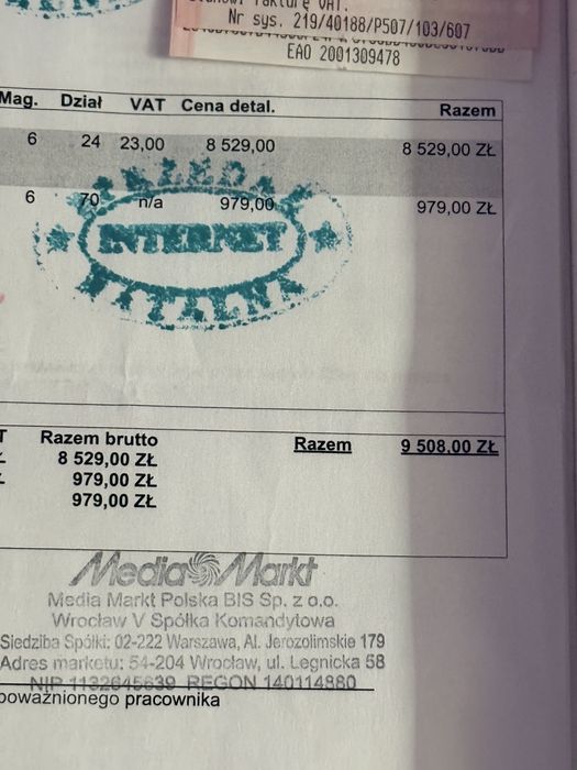 MacBook Pro 13 M2 / 8GB RAM / 512GB SSD – bardzo dobry stan