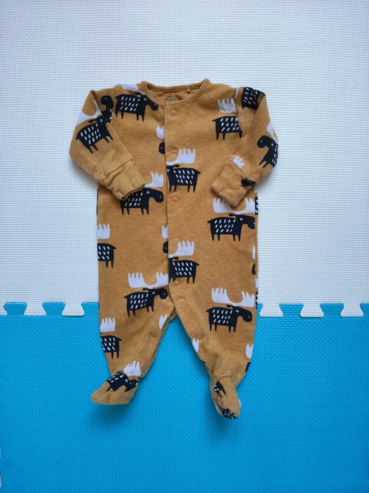 Pajac pajacyk piżama piżamka w łosie Next 62