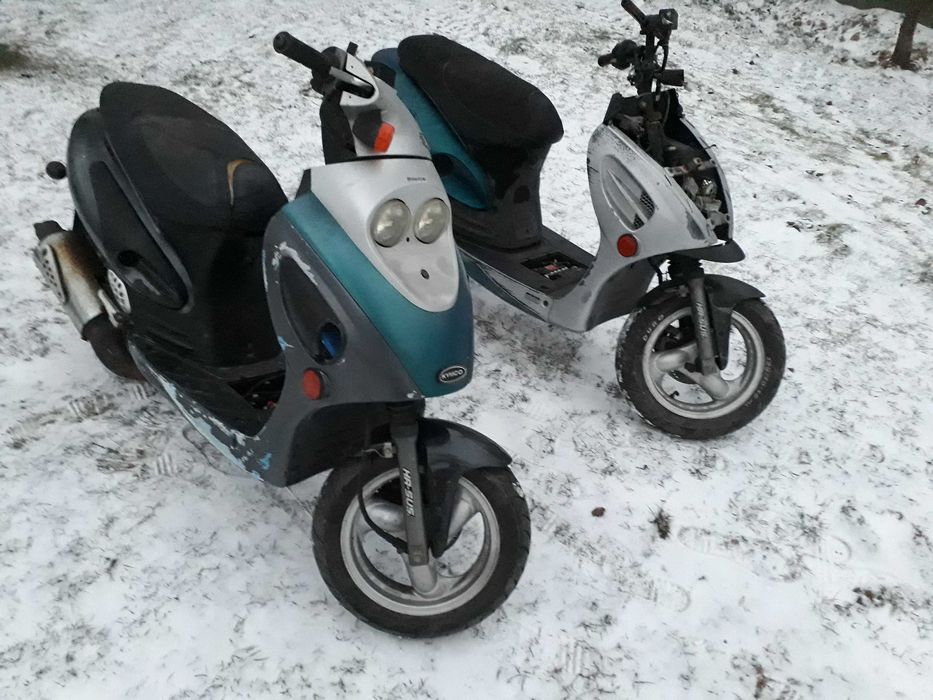 2 Skutery Kymco 50 W Cenie Jednego