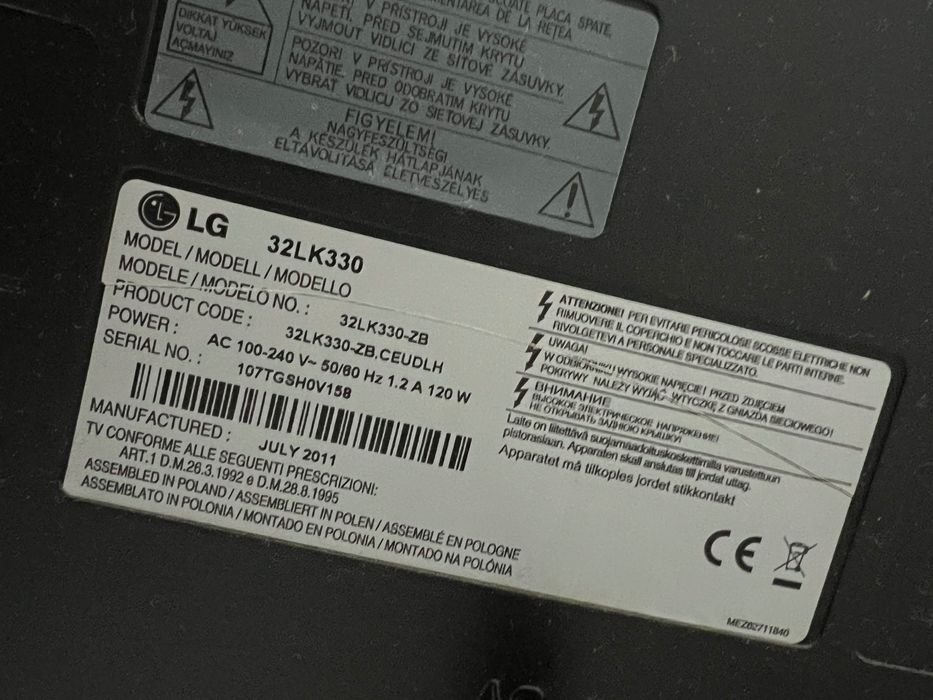 Televisão LG 32LK330
