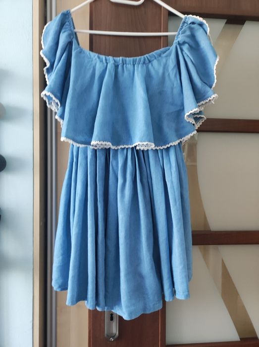 Jeansowa sukienka hiszpanka M/L