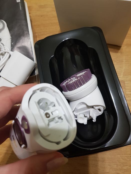 Щётка для пиллинга Brown silk epil skin spa