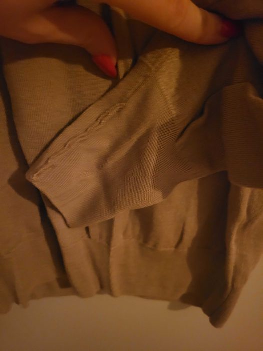 john smedley premium extra fine merino wool cienki sweter 38 M