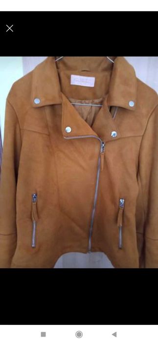 Casaco amarelo torrado