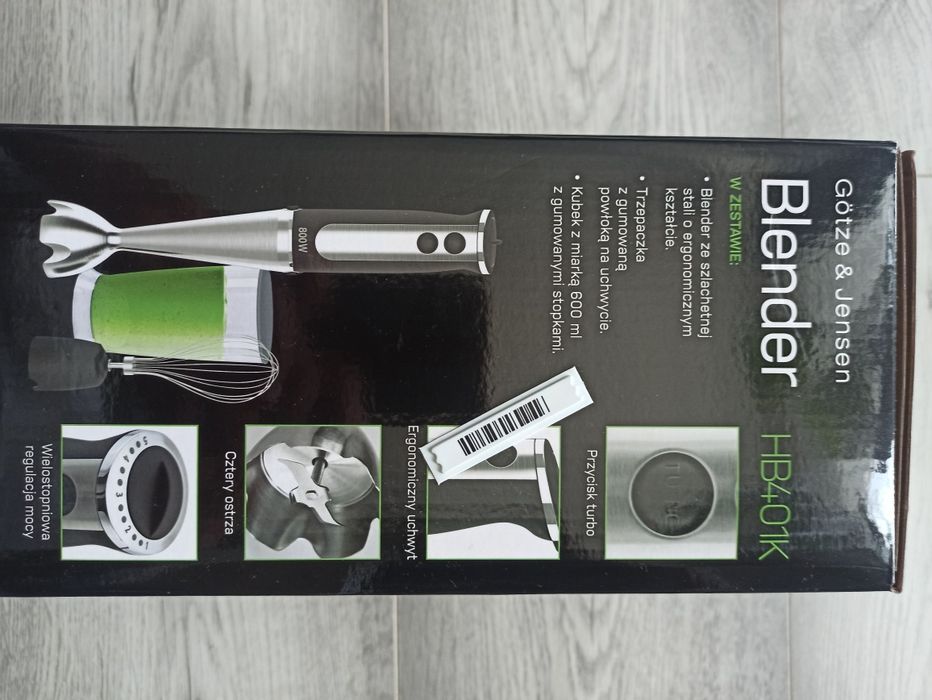 NOWY Blender Götze & Jensen HB401K