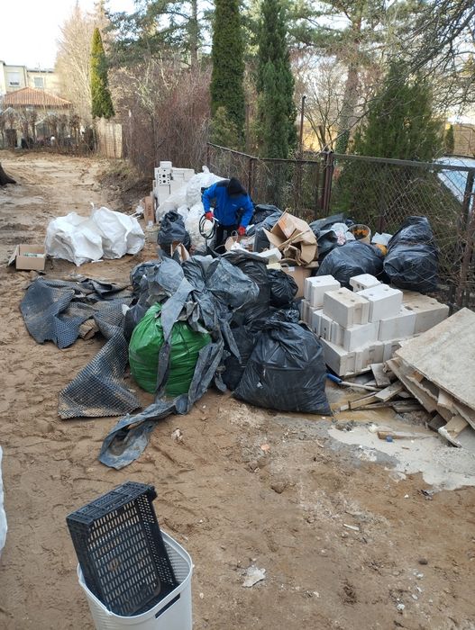 Wywóz gruzu , odpadów poremontowych dostawa odbiór worków Big Bag