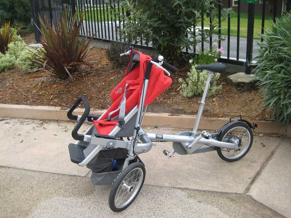TagaBike com Cadeira de Bebé
