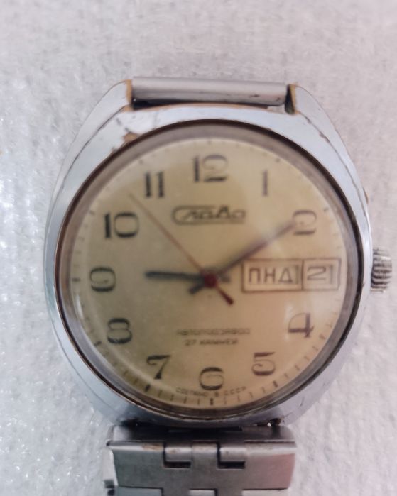 Часы Слава 27 камней, рабочие