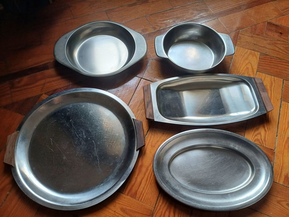 Stainless Steel Dishware, Multiple Units